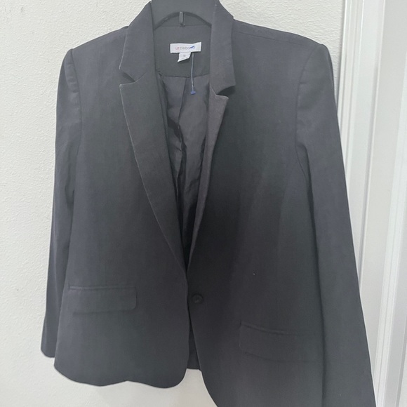 Liz Claiborne Style: Women’s Charcoal Gray Blazer Size 18 - Picture 6 of 10